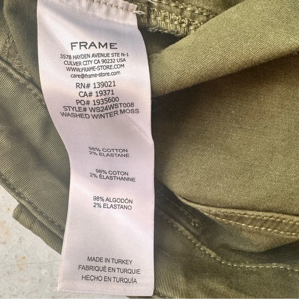 Frame Denim new tags